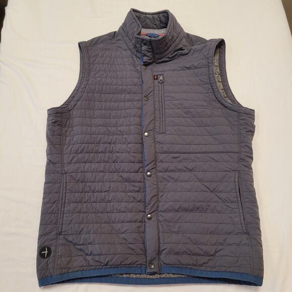 relwen Other - Huckberry Relwen Vest Mens L Blue Windzip Sleeveless Jacket Full Zip Outdoor